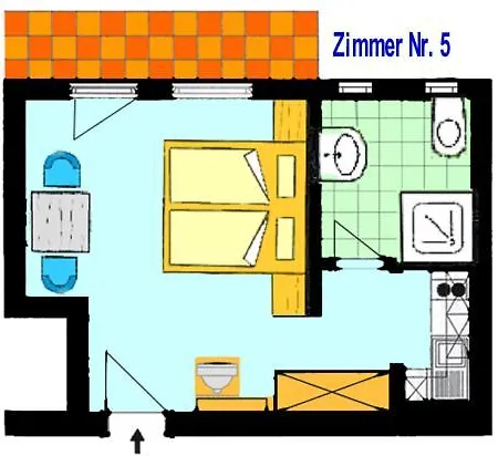 Gaestehaus Auer 公寓 *